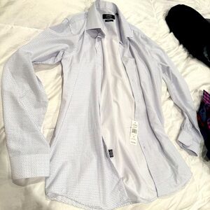 Jones New York Long Sleeve Button Down Men’s Slim Fit